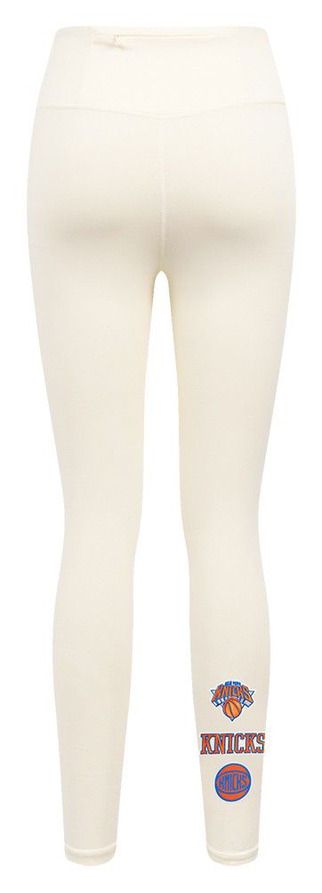 Pro Standard Women's New York Knicks Off White Retro Classic Jersey Leggings product image