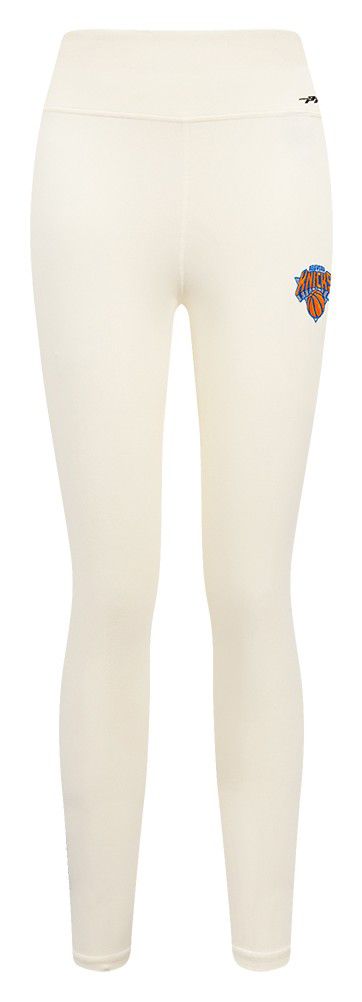 Pro Standard Women's New York Knicks Off White Retro Classic Jersey Leggings product image