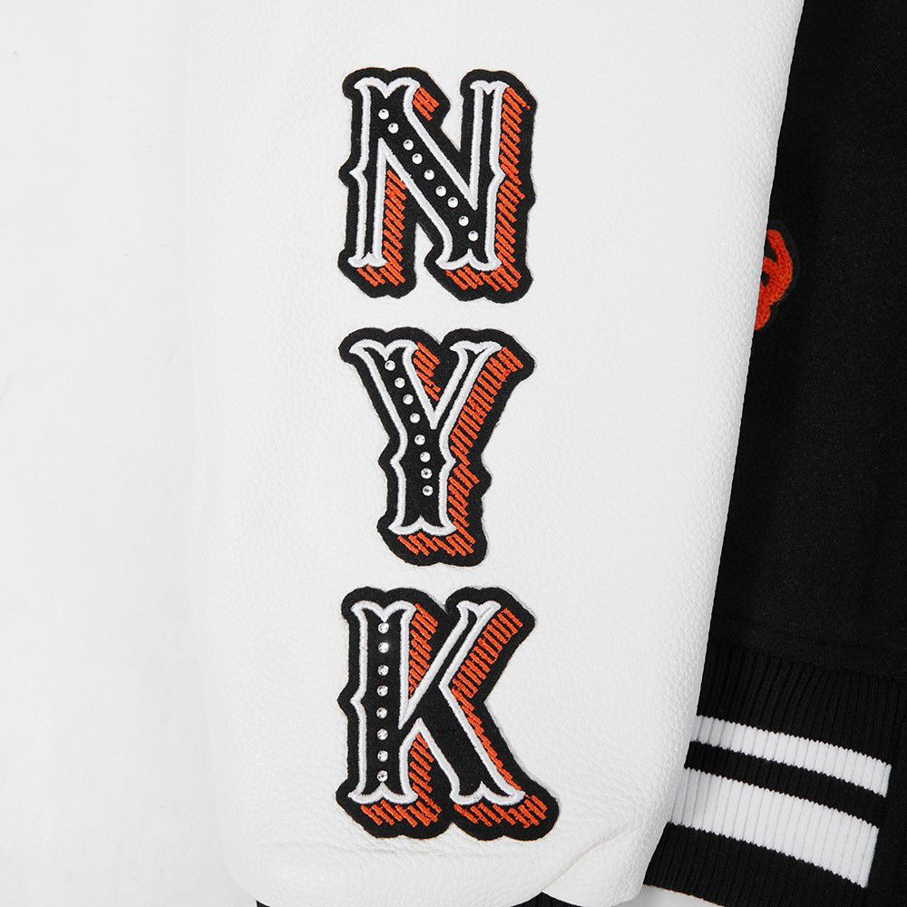 Pro Standard Women's New York Knicks Black Legacy Varsity Jacket product image