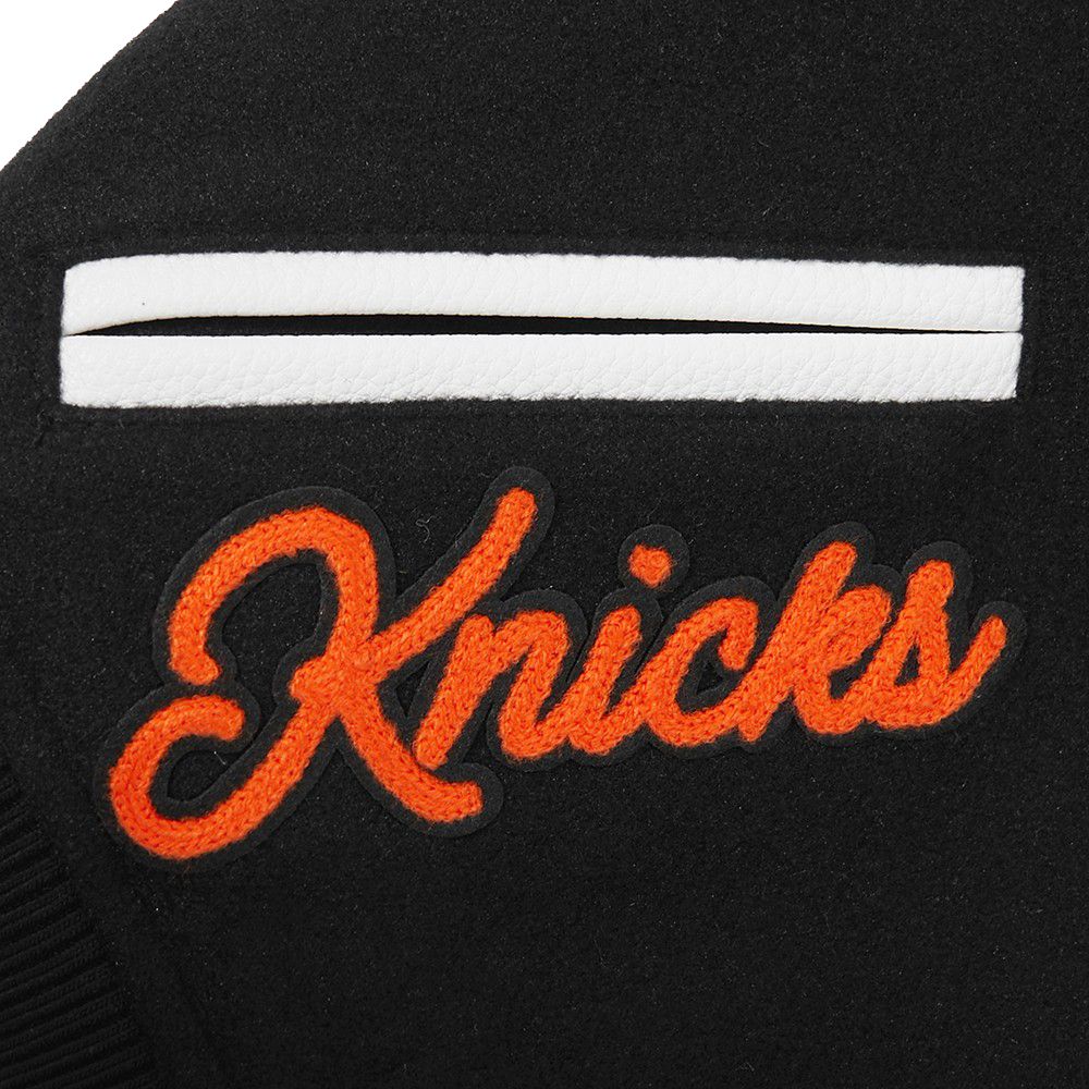 Pro Standard Women's New York Knicks Black Legacy Varsity Jacket product image