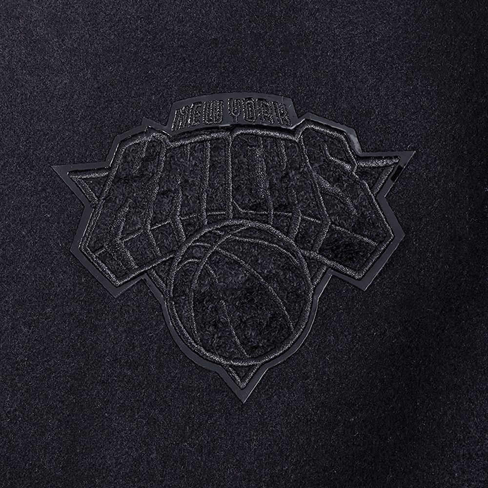 Pro Standard Women's New York Knicks Black Classic Wool Varsity Jacket product image