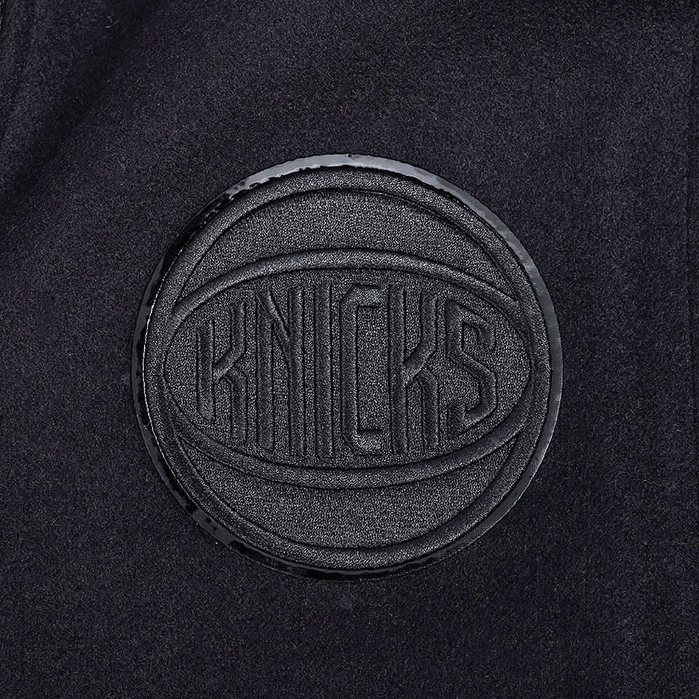 Pro Standard Women's New York Knicks Black Classic Wool Varsity Jacket product image