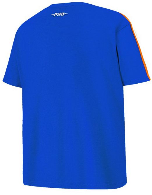 Pro Standard Boys' New York Knicks Blue Retro Classic Taping T-Shirt product image