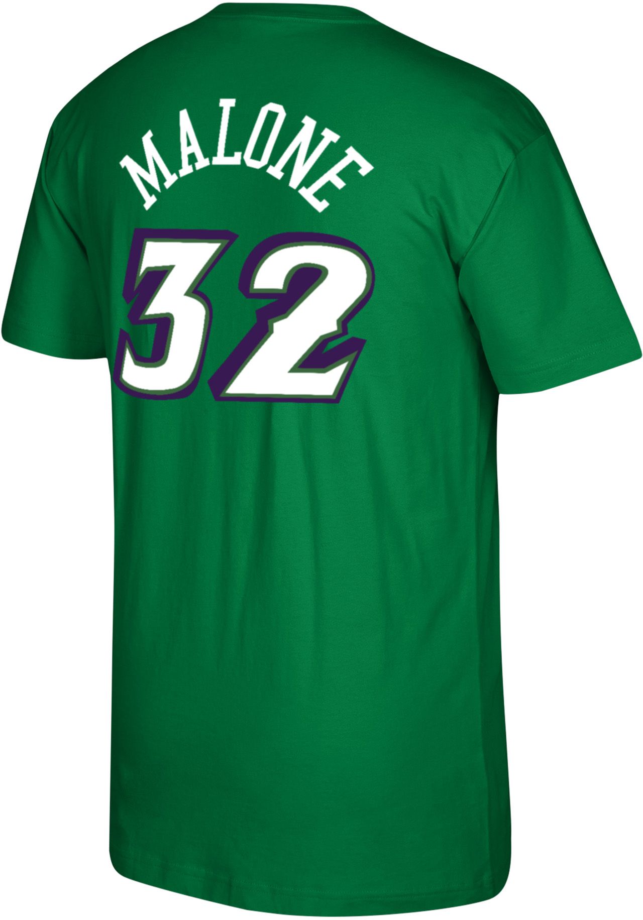 Mitchell & Ness Men's 1997 Utah Jazz Karl Malone #32 Green T-Shirt product image
