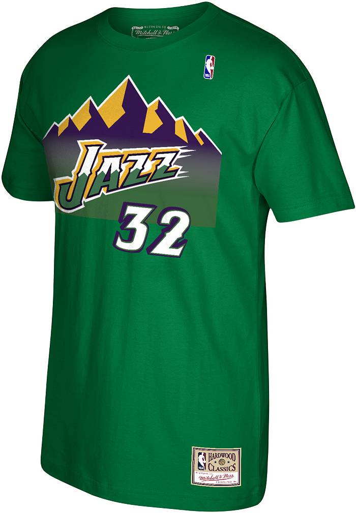Mitchell & Ness Utah Jazz #32 Karl Malone white Swingman Jersey