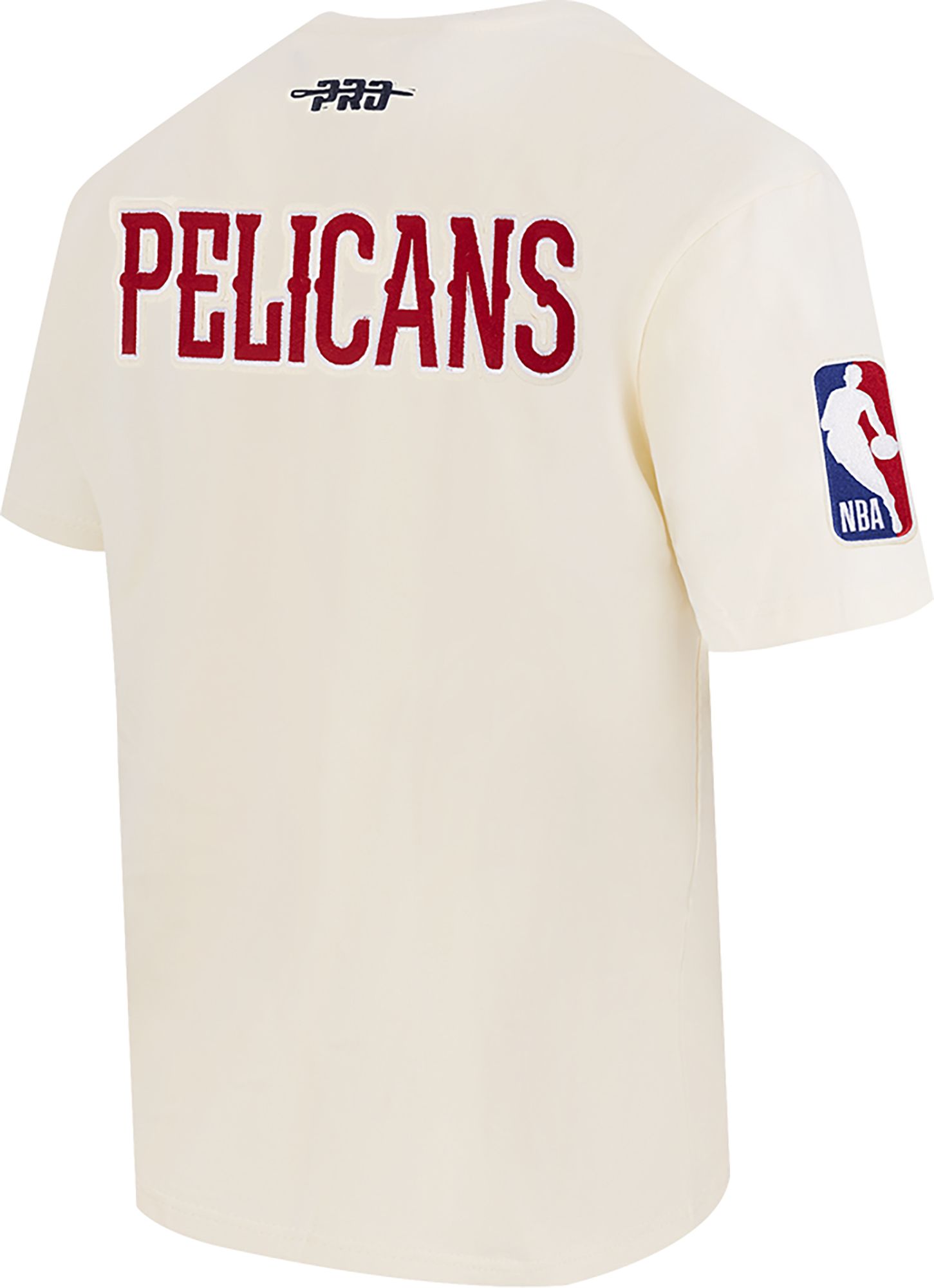 Pro Standard Men's New Orleans Pelicans Cream Best Of Drop Shoulder T-Shirt product image