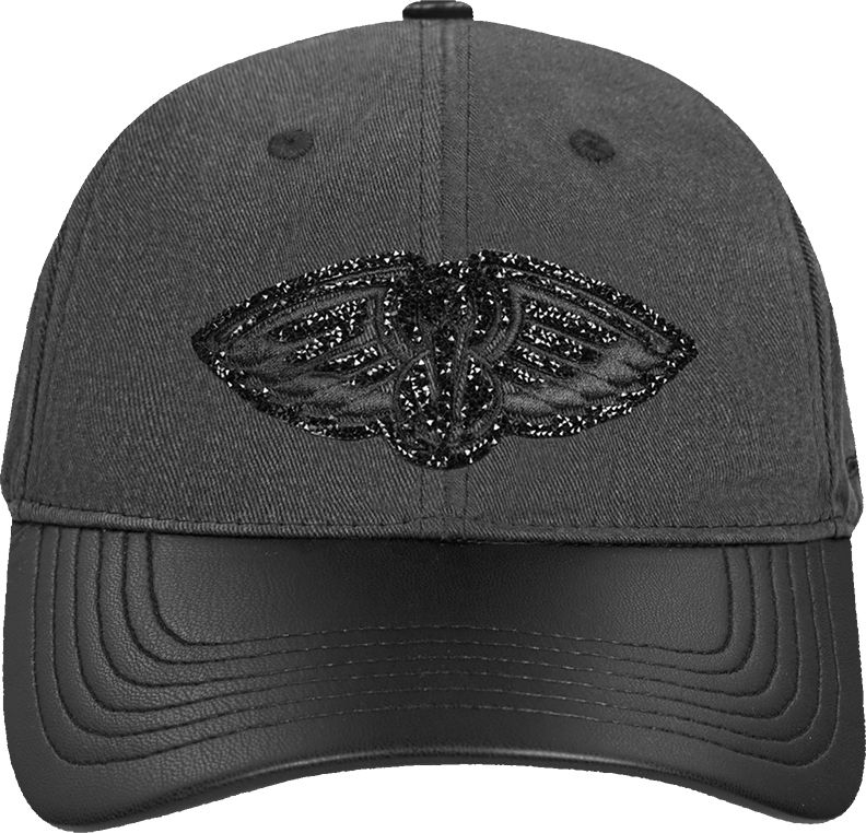 Pro Standard Women's New Orleans Pelicans Black Crystalline Strapback Hat product image