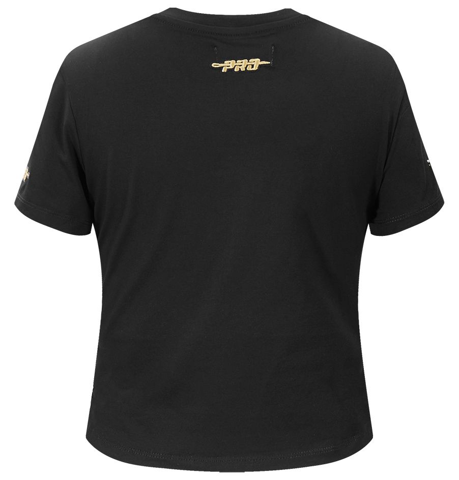 Pro Standard Women's New Orleans Pelicans Black Renegade Babydoll T-Shirt product image