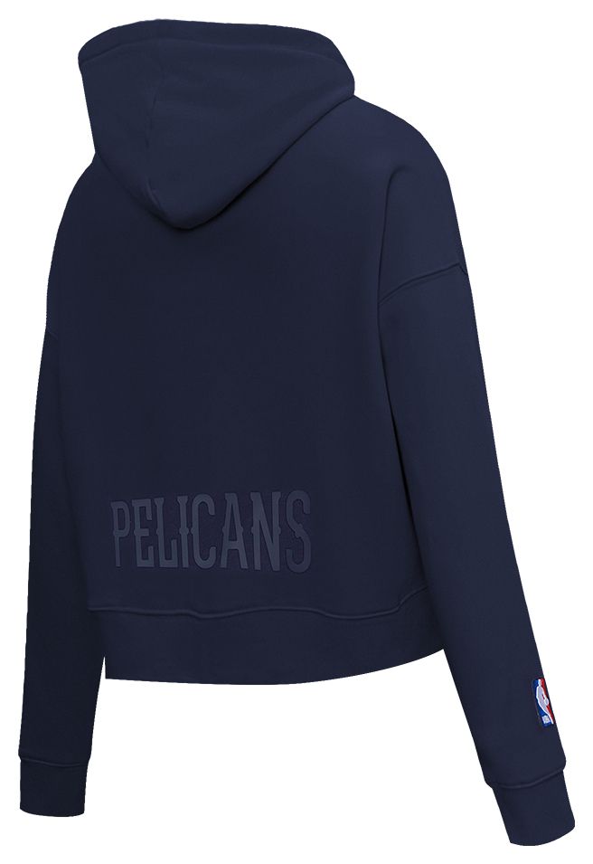 Pro Standard Women's New Orleans Pelicans Jewel Cropped Pullover Hoodie product image