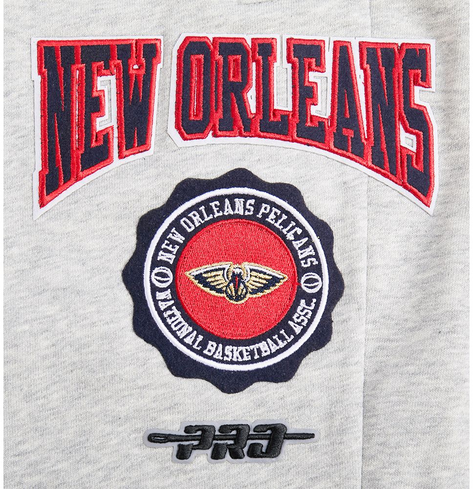 Pro Standard Women's New Orleans Pelicans Grey Crest Emblem Sweatpants product image