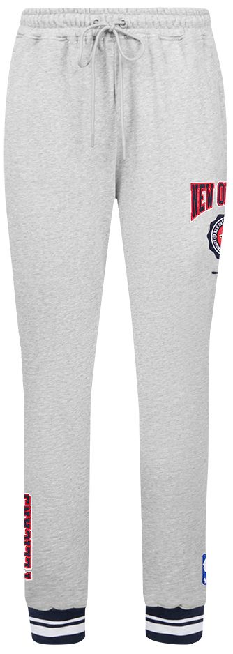 Pro Standard Women's New Orleans Pelicans Grey Crest Emblem Sweatpants product image