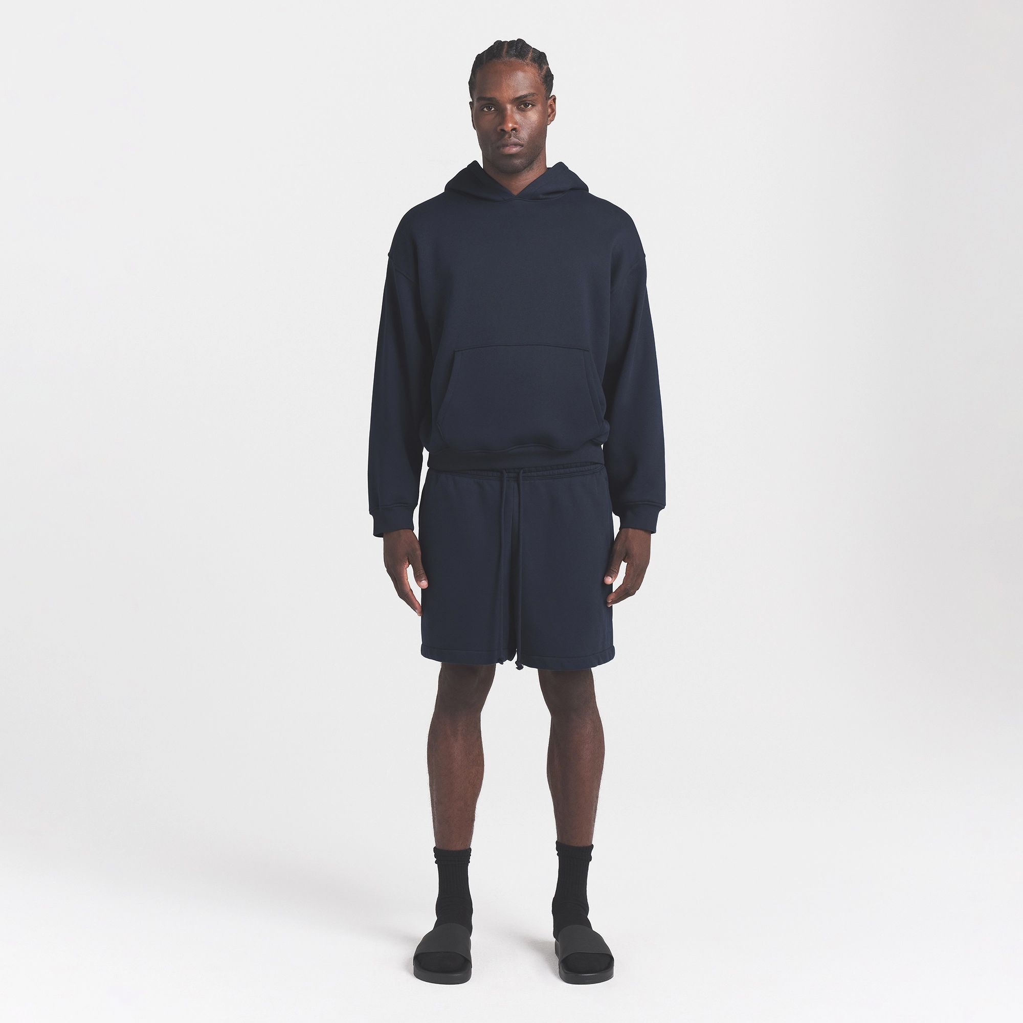 SKIMS Men's Fleece Lounge Relaxed Shorts product image