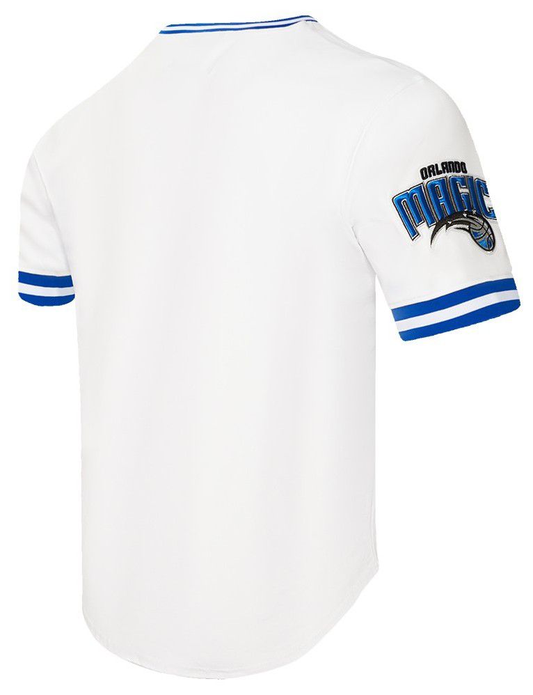 Pro Standard Men's Orlando Magic White Classic Chenille T-Shirt product image