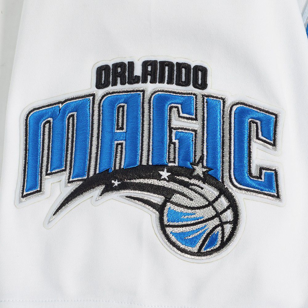 Pro Standard Men's Orlando Magic White Classic Chenille T-Shirt product image