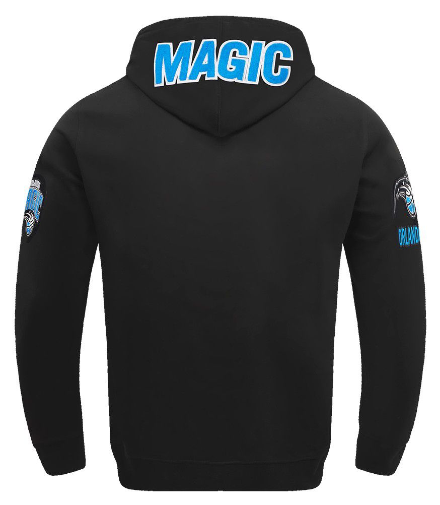 Pro Standard Men's Orlando Magic Black Classic Chenille Pullover Hoodie product image