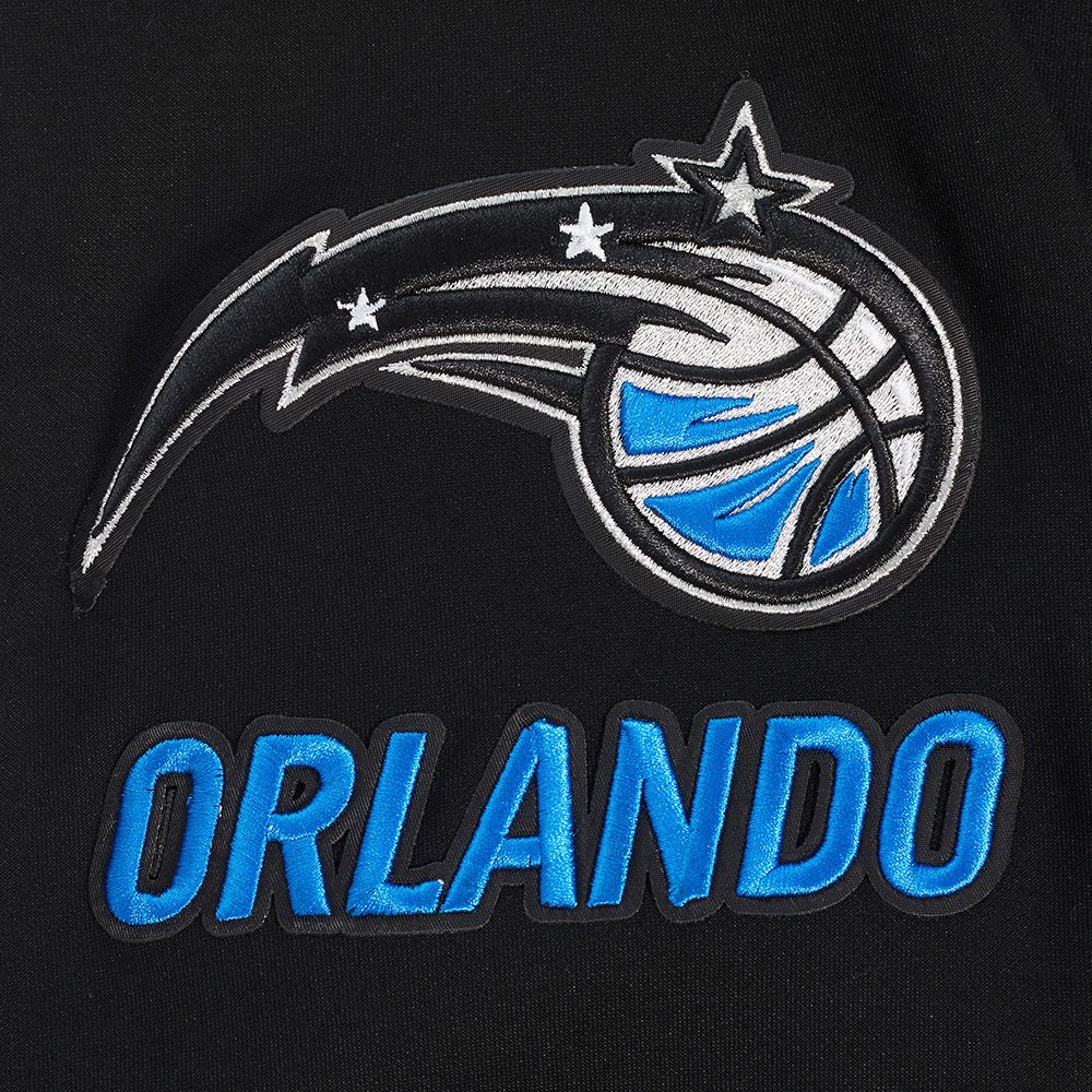 Pro Standard Men's Orlando Magic Black Classic Chenille Pullover Hoodie product image