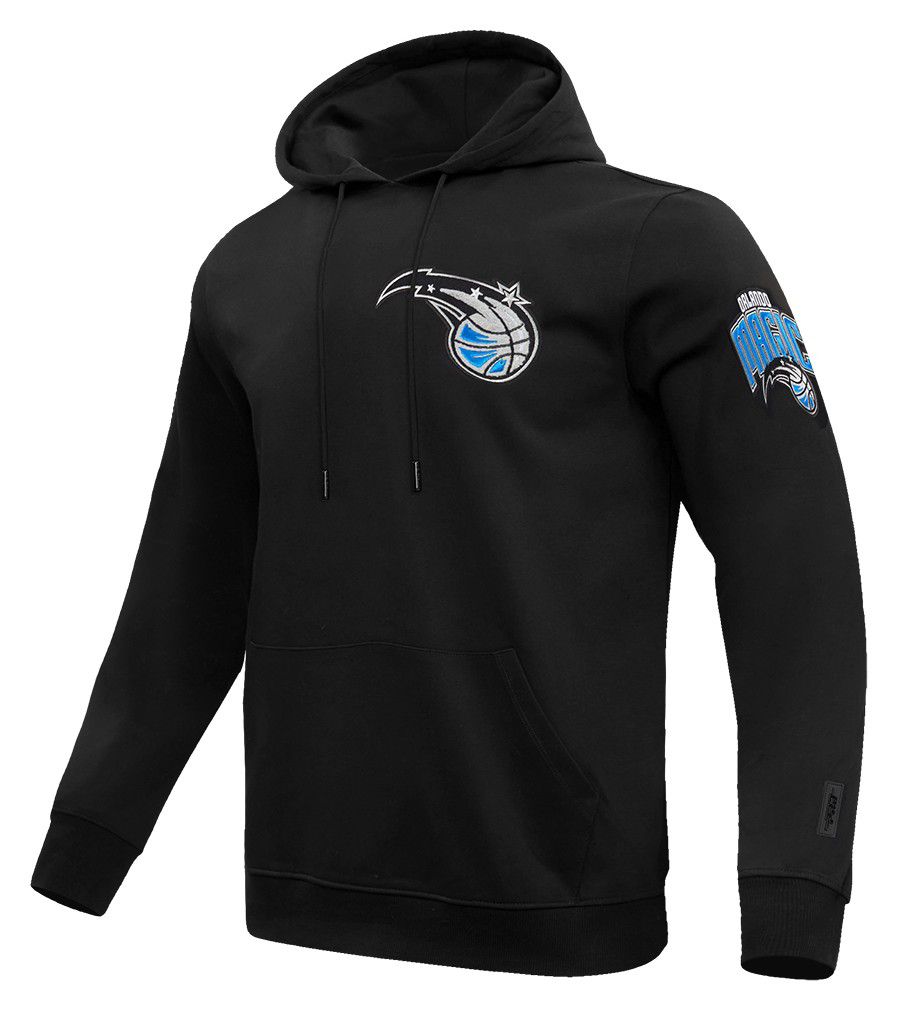 Pro Standard Men's Orlando Magic Black Classic Chenille Pullover Hoodie product image