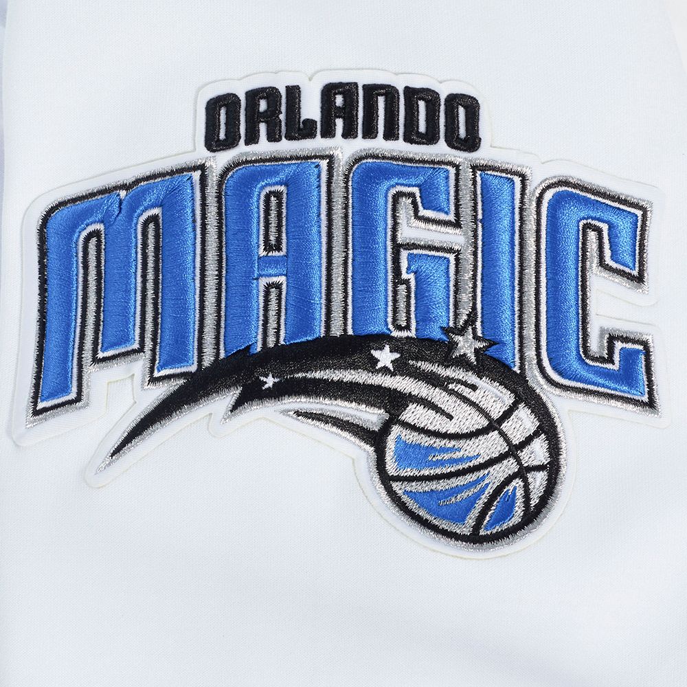 Pro Standard Men's Orlando Magic White Classic Chenille Pullover Hoodie product image