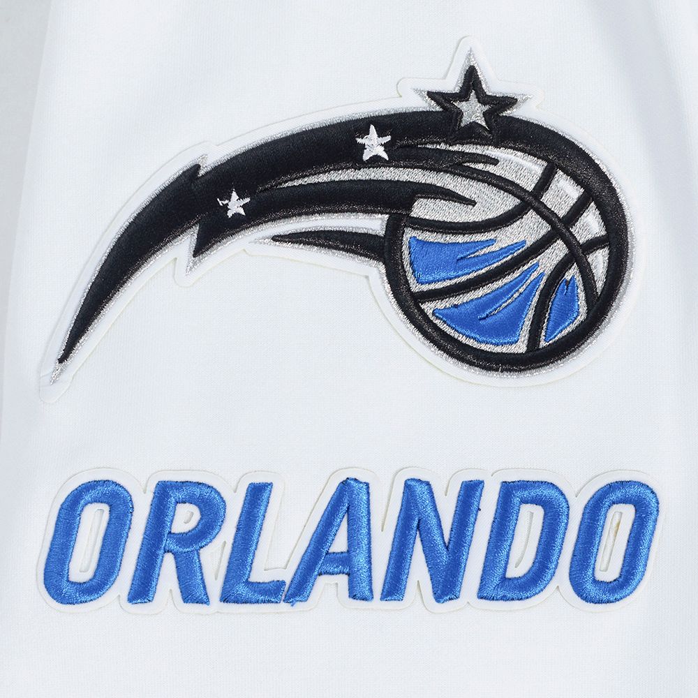 Pro Standard Men's Orlando Magic White Classic Chenille Pullover Hoodie product image
