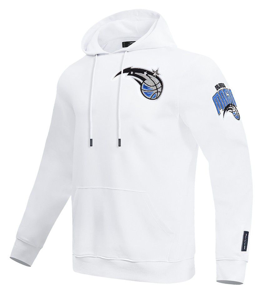 Pro Standard Men's Orlando Magic White Classic Chenille Pullover Hoodie product image