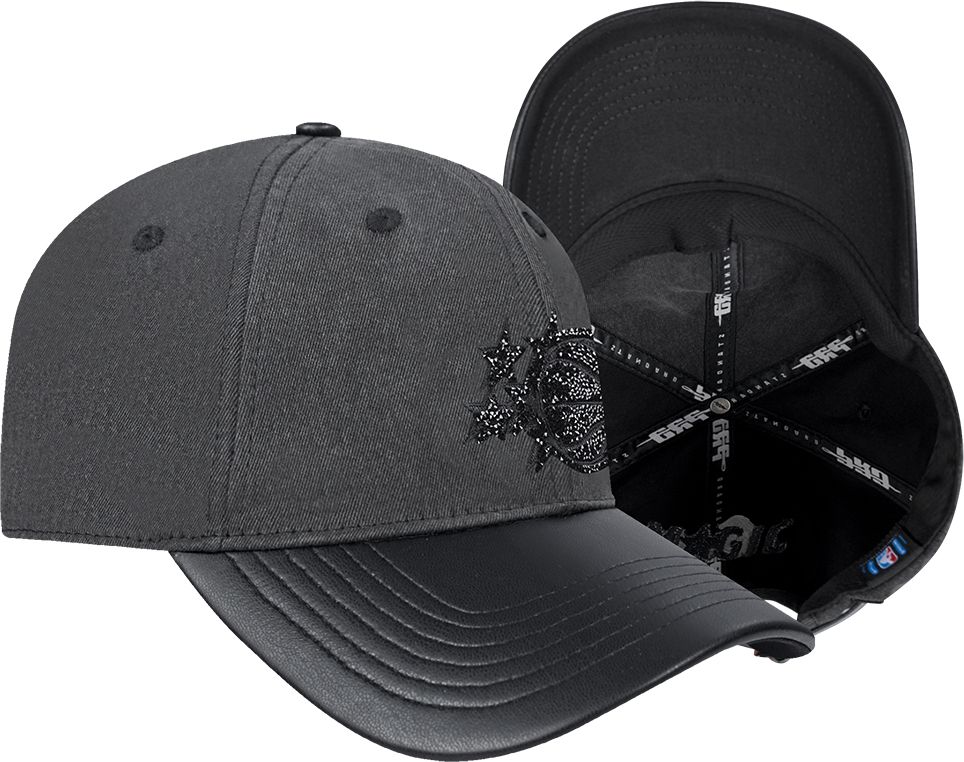 Pro Standard Women's Orlando Magic Black Crystalline Strapback Hat product image