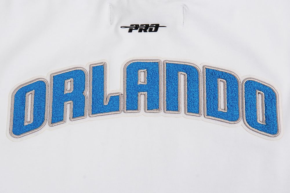 Pro Standard Women's Orlando Magic White Classic Boxy Cropped T-Shirt product image
