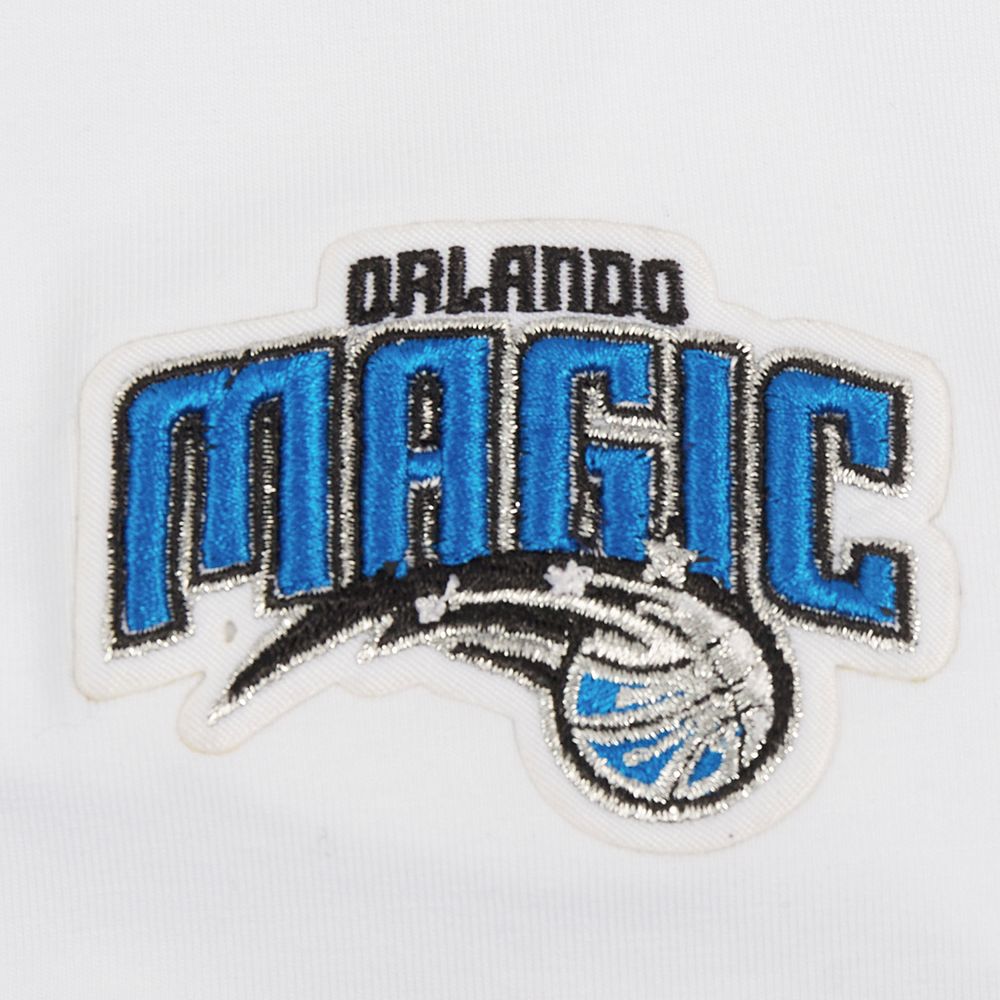 Pro Standard Women's Orlando Magic White Classic Boxy Cropped T-Shirt product image