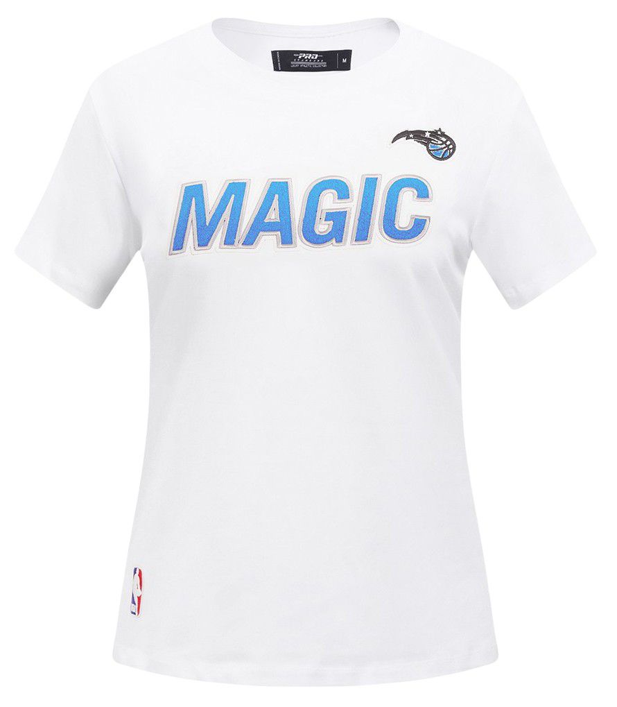 Pro Standard Women's Orlando Magic White Classic Slim T-Shirt product image
