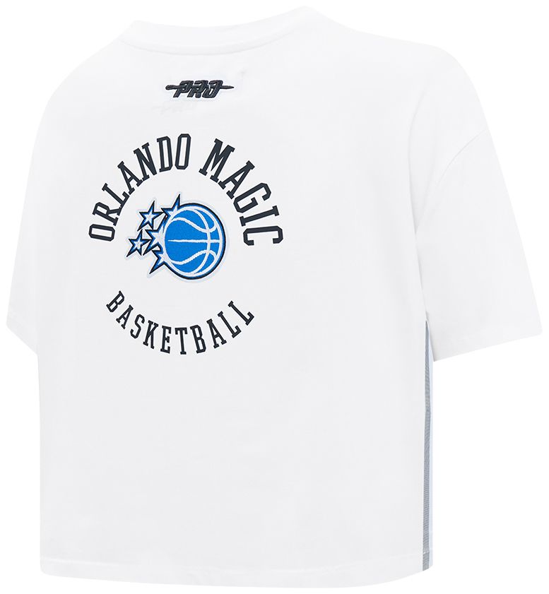 Pro Standard Women's Orlando Magic White Crest Emblem Boxy T-Shirt product image