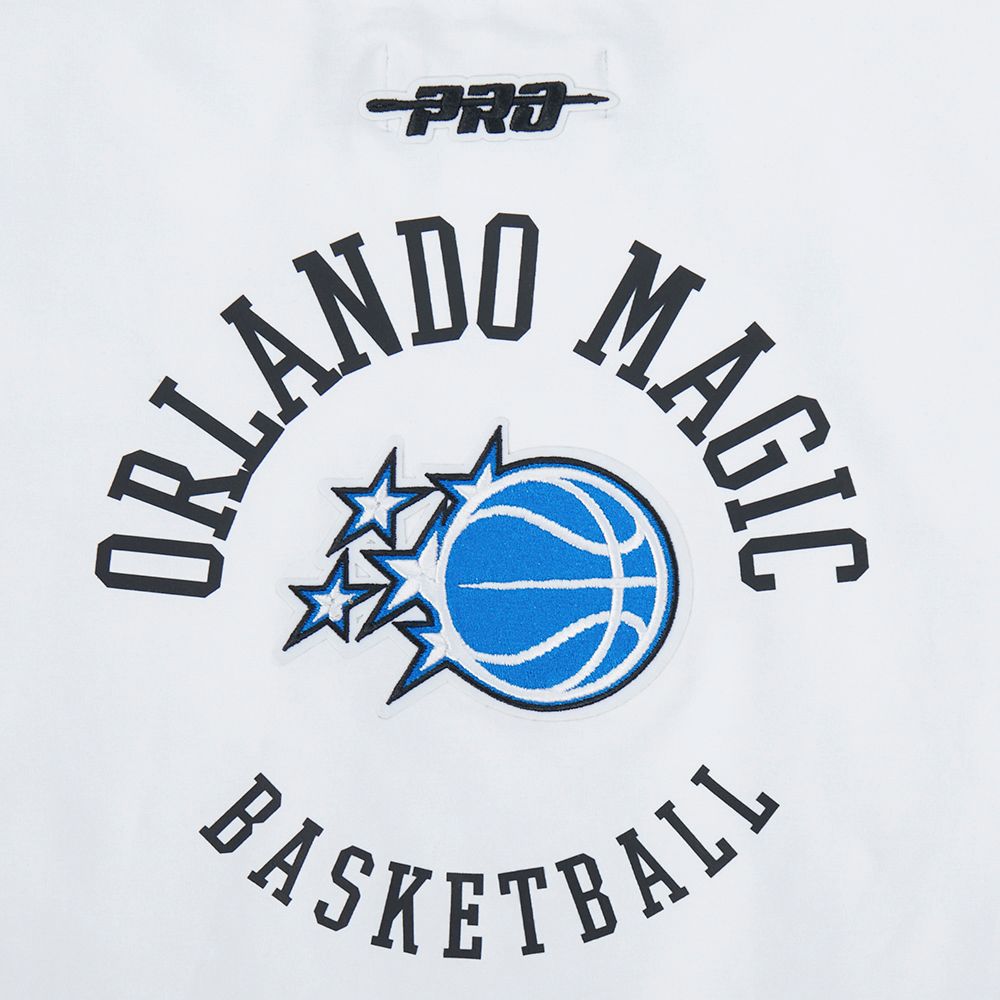 Pro Standard Women's Orlando Magic White Crest Emblem Boxy T-Shirt product image