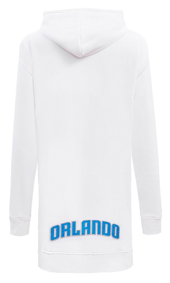 Pro Standard Women's Orlando Magic White Classic Hoodie Dress product image