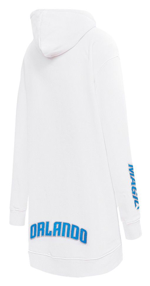 Pro Standard Women's Orlando Magic White Classic Hoodie Dress product image