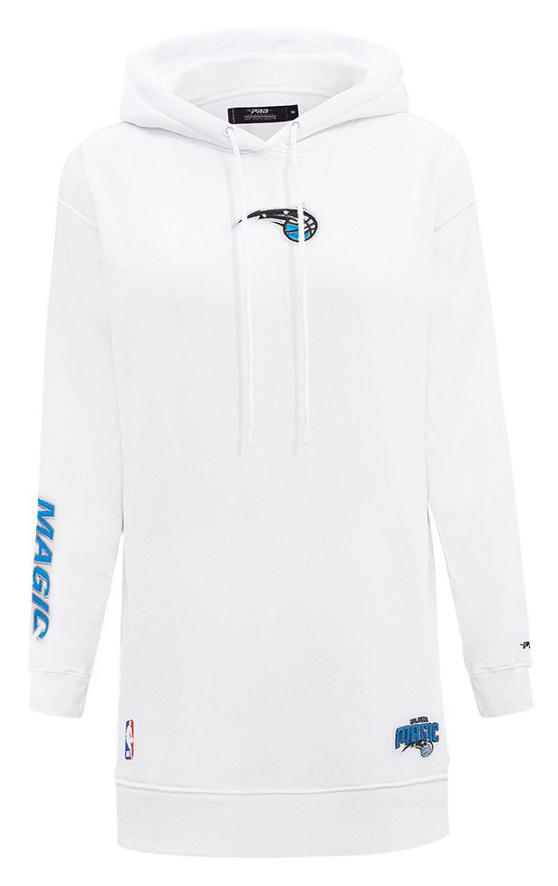 Pro Standard Women's Orlando Magic White Classic Hoodie Dress product image