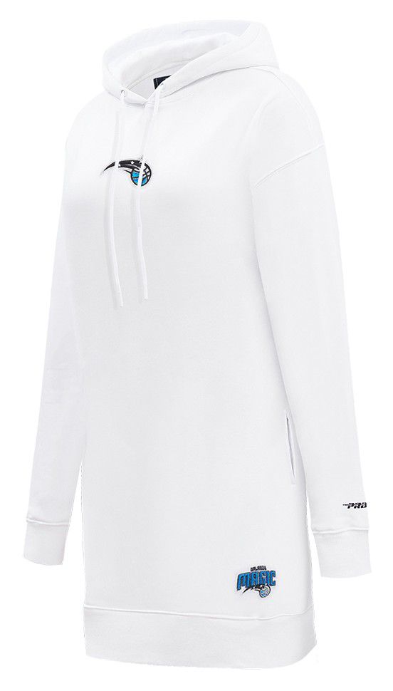 Pro Standard Women's Orlando Magic White Classic Hoodie Dress product image