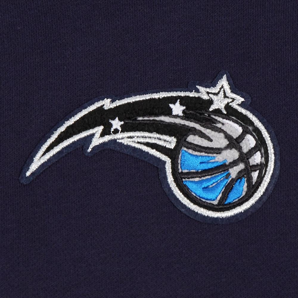 Pro Standard Women's Orlando Magic Navy Classic Cropped Fleece Pullover Hoodie product image