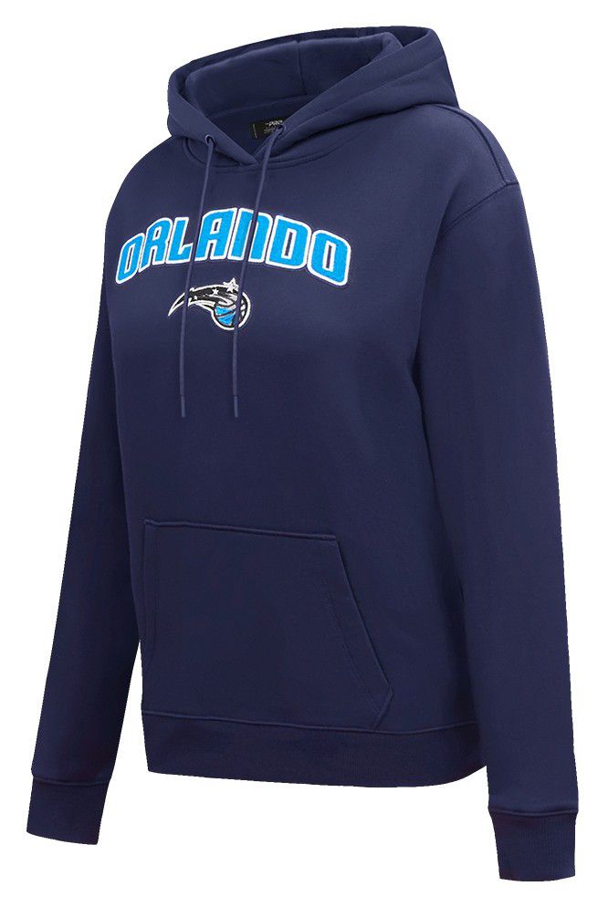 Pro Standard Women's Orlando Magic Navy Classic Fleece Pullover Hoodie product image