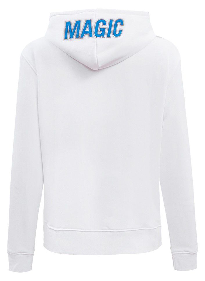 Pro Standard Women's Orlando Magic White Classic Fleece Pullover Hoodie product image