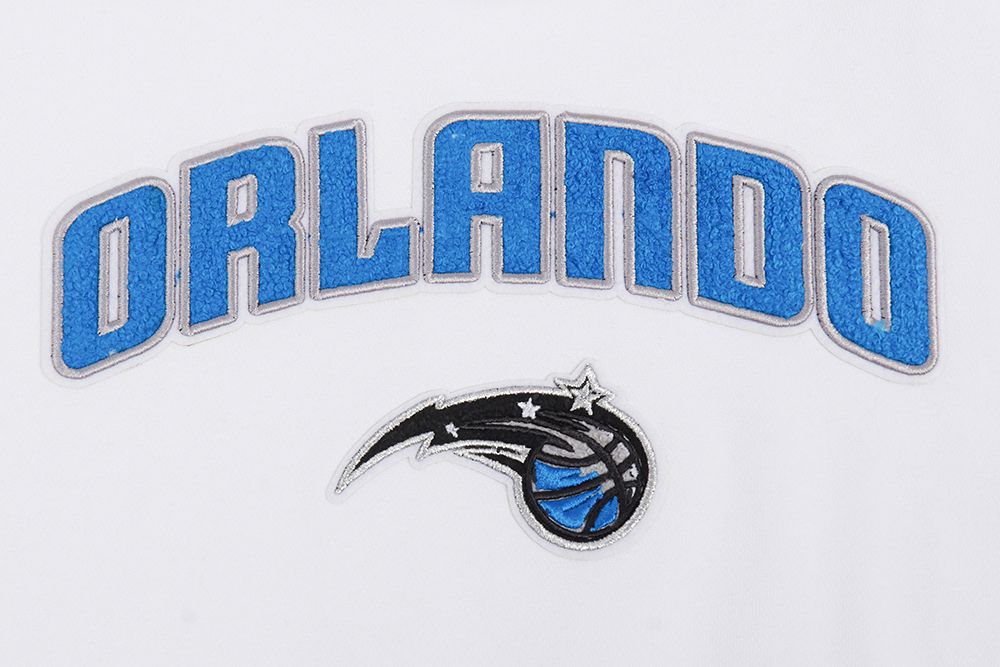 Pro Standard Women's Orlando Magic White Classic Fleece Pullover Hoodie product image