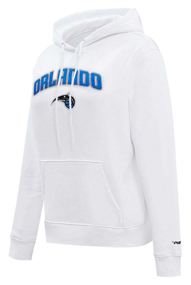 Pro Standard Women's Orlando Magic White Classic Fleece Pullover Hoodie product image