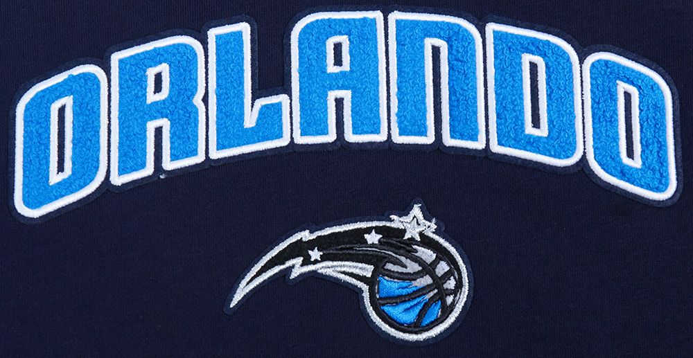 Pro Standard Women's Orlando Magic Navy Classic Fleece Crewneck Sweatshirt product image
