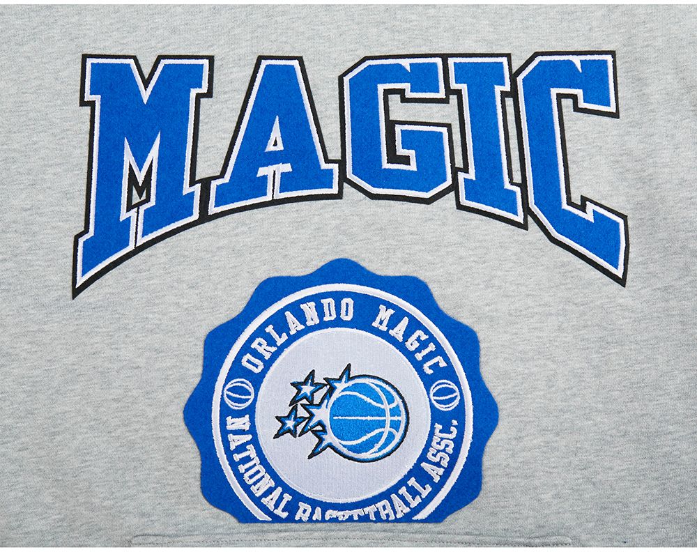 Pro Standard Women's Orlando Magic Grey Crest Emblem Hoodie product image