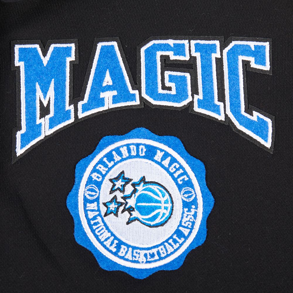 Pro Standard Women's Orlando Magic Black Crest Emblem Long Sleeve Polo product image