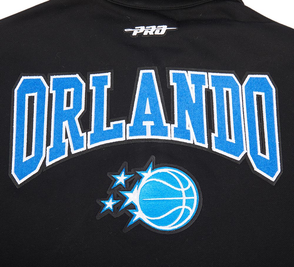 Pro Standard Women's Orlando Magic Black Crest Emblem Long Sleeve Polo product image