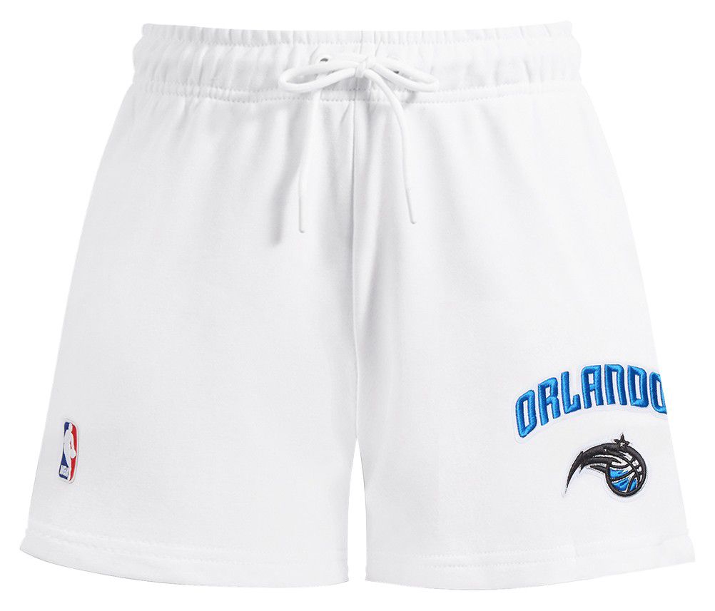Pro Standard Women's Orlando Magic White Classic Fleece Shorts product image