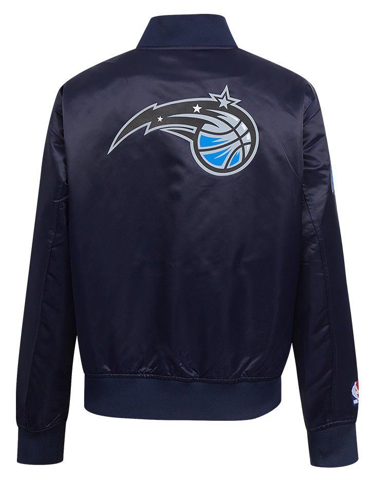 Pro Standard Women's Orlando Magic Navy Classic Satin Jacket product image