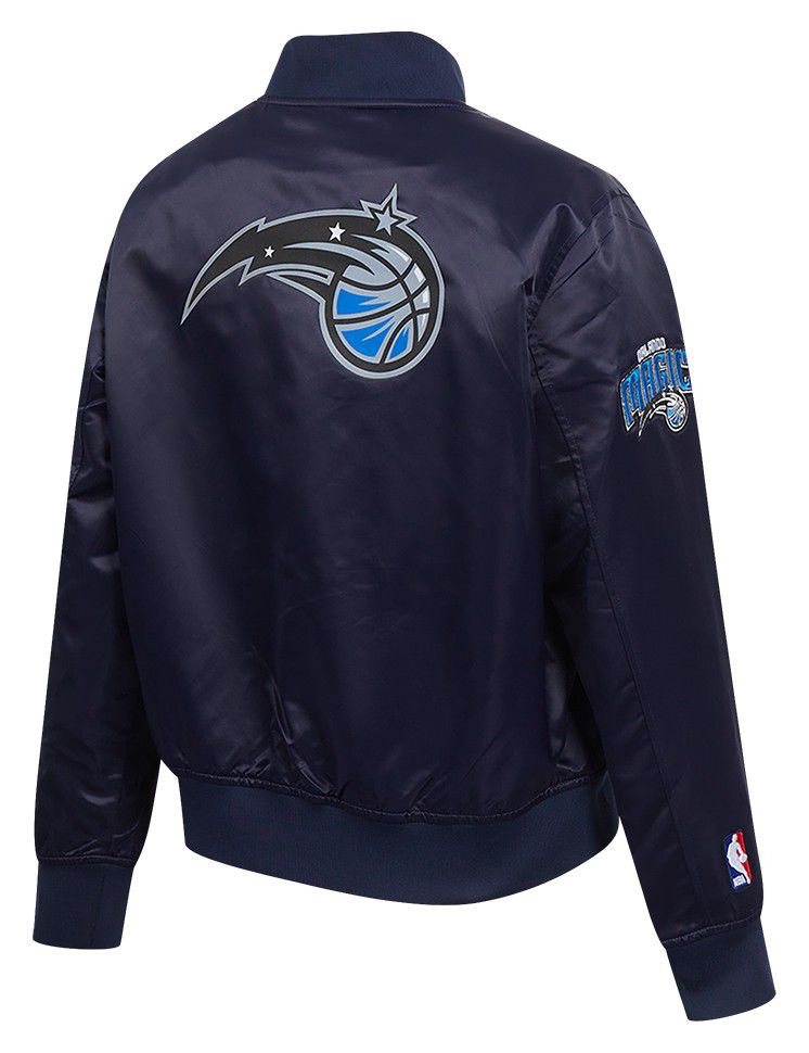 Pro Standard Women's Orlando Magic Navy Classic Satin Jacket product image
