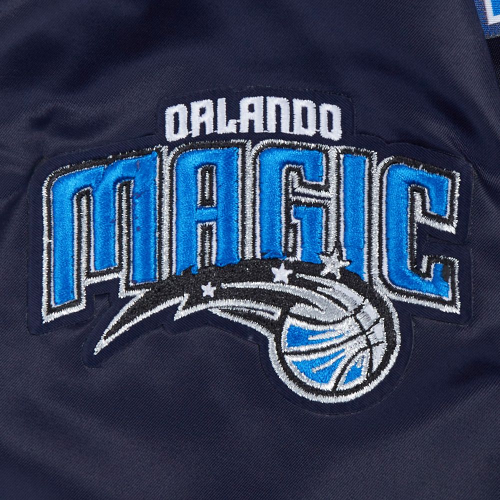 Pro Standard Women's Orlando Magic Navy Classic Satin Jacket product image