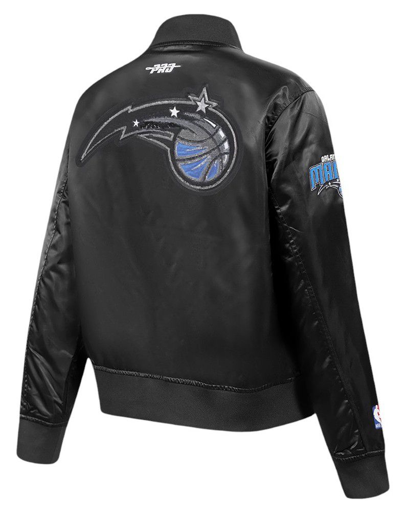 Pro Standard Women's Orlando Magic Black Game Day Classics Satin Jacket product image