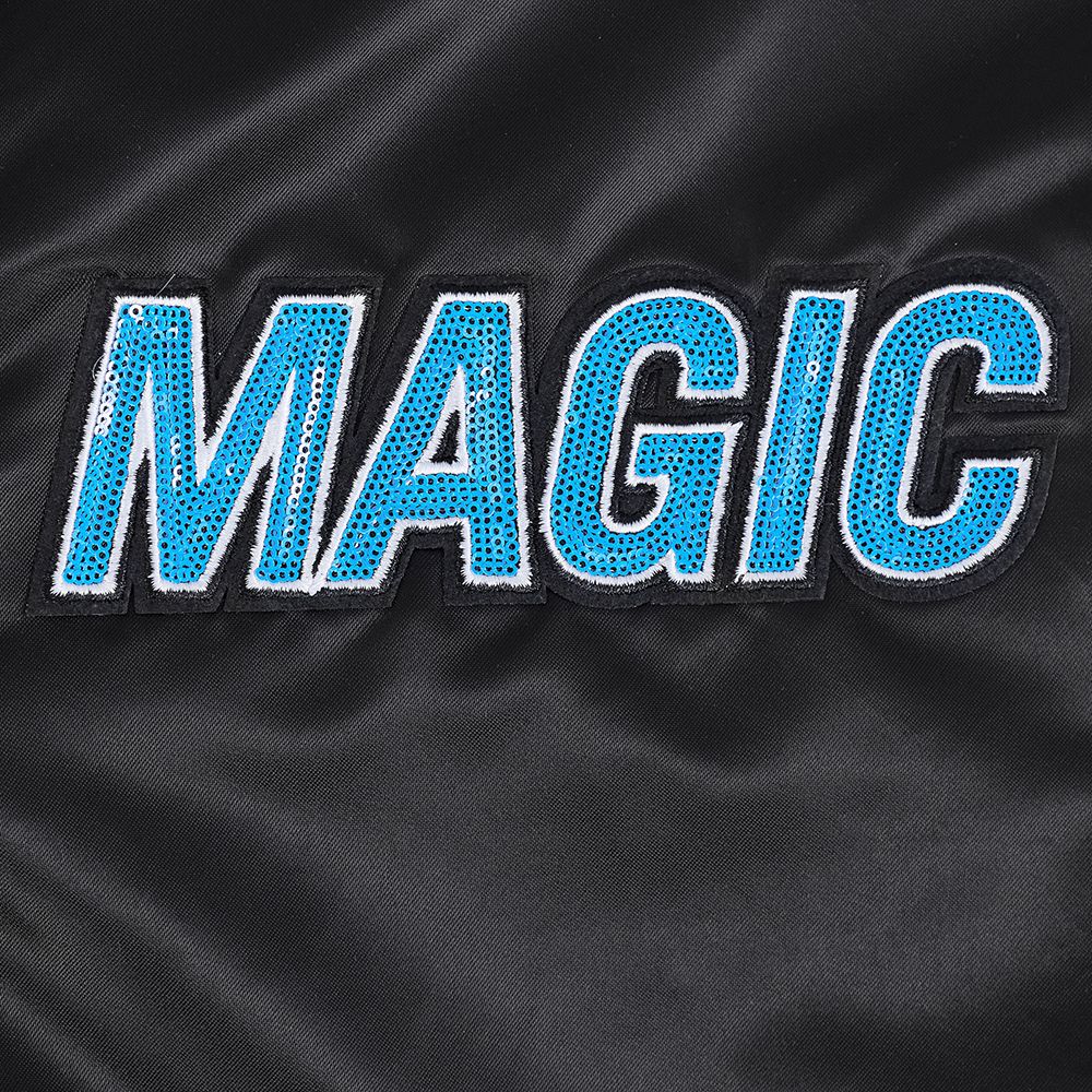 Pro Standard Women's Orlando Magic Black Game Day Classics Satin Jacket product image