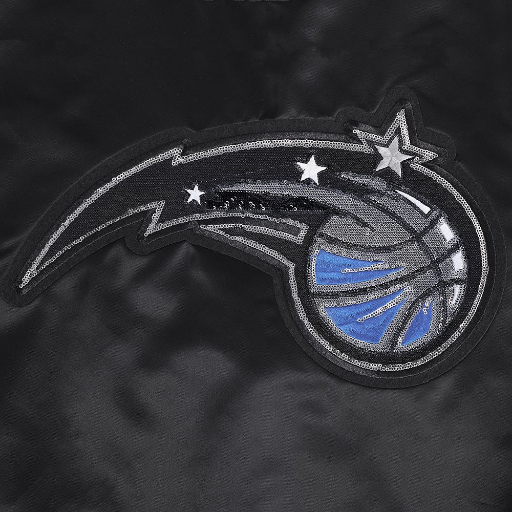 Pro Standard Women's Orlando Magic Black Game Day Classics Satin Jacket product image